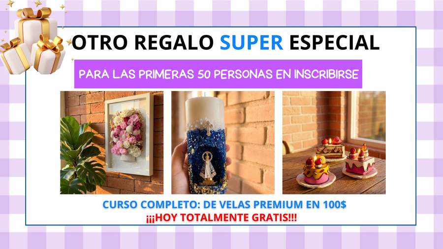 Otro regalo super especial - jabones de glicerina
